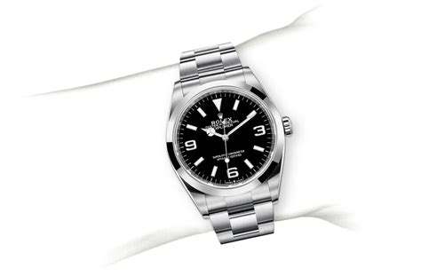 Rolex Explorer 36腕錶：蠔式鋼 .